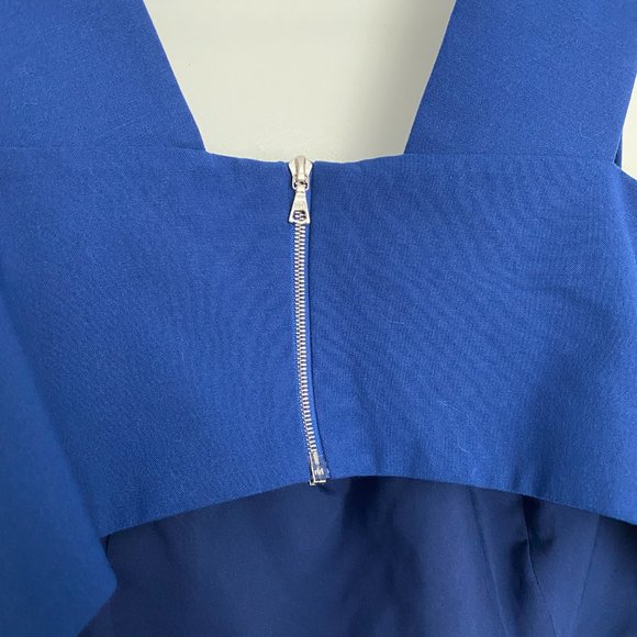 SUNO Royal Blue Cut-Out Knee Length Dress - NWT - Picture 7 of 8